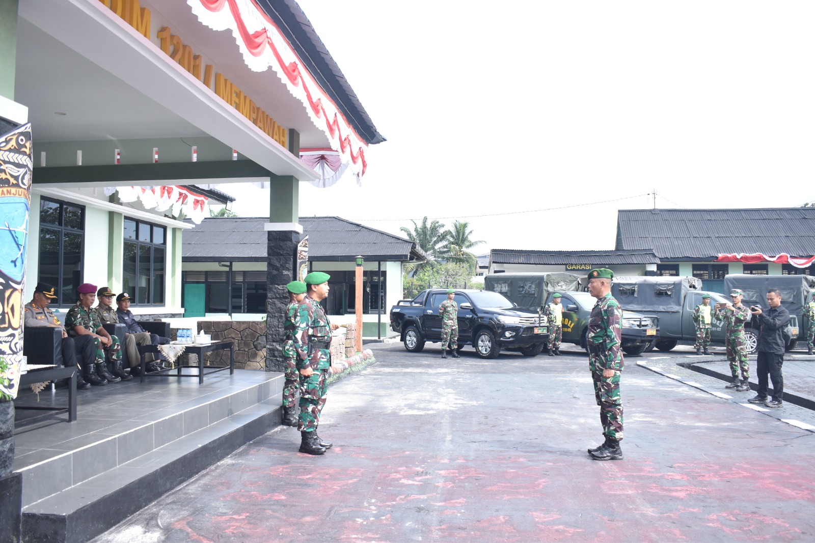 dalam rangka kesiapan TNI/POLRI kesiapan pengamanan (Pilkada)