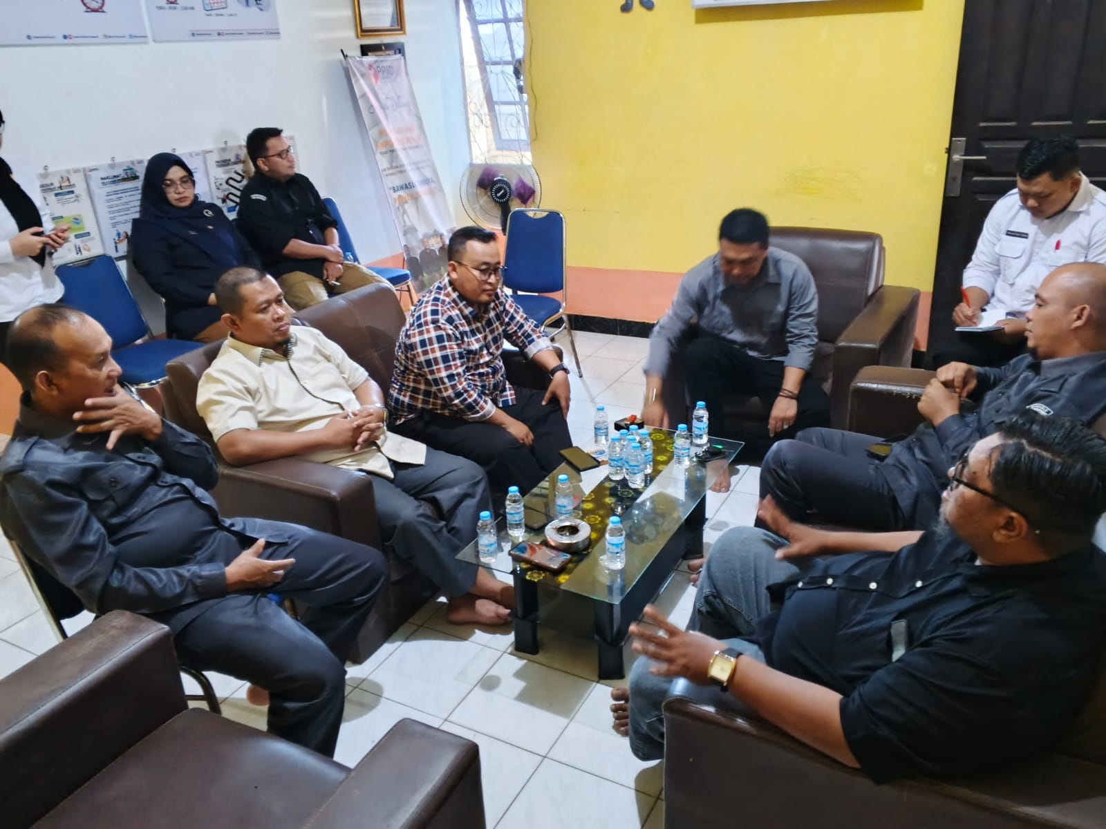 kunjugan koordinasi KPU ke Bawaslu