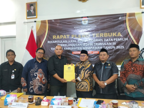 foto istimewa pengawasan hasil rekapitulasi PDPB Triwulan III Tahun 2025