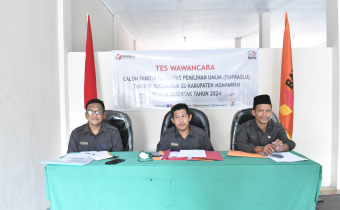 Bawaslu Mempawah Lakukan Test Lanjutan Seleksi Calon Anggota Panwascam Kabupaten Mempawah