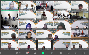 3 CPNS Ikuti Orientasi Virtual